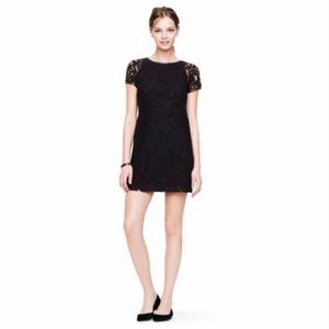 CLUB MONACO Black Lace Dress